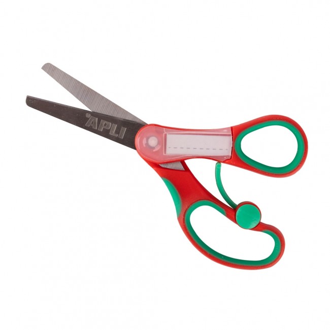 Nożyczki dla przedszkolaków Apli Kids 13 cm - czerwone