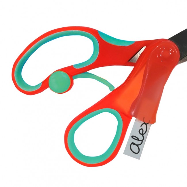 Nożyczki dla przedszkolaków Apli Kids 13 cm - czerwone
