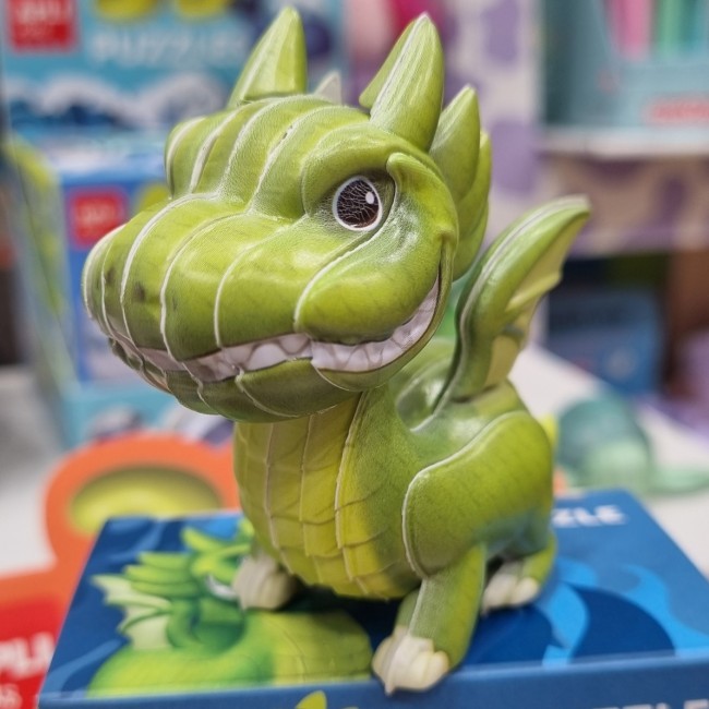 Puzzle 3D Apli Kids Smoki - Pomarańczowy