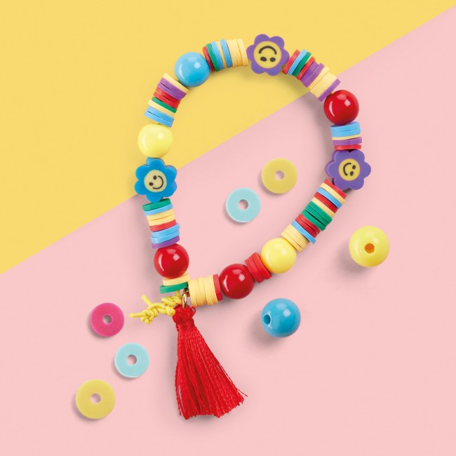 Zestaw do robienia bransoletek DIY Apli Kids - Uśmiech