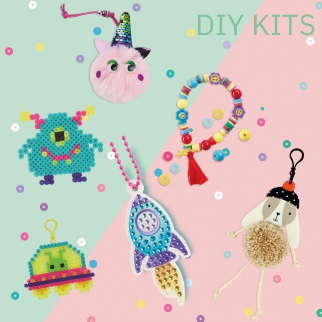 Zestaw do robienia diamentowych breloczków DIY Apli Kids - Motyl