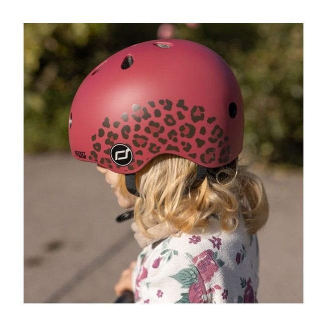 Kask dla dzieci SCOOTANDRIDE XXS-S 1-5 lat - Wildcat