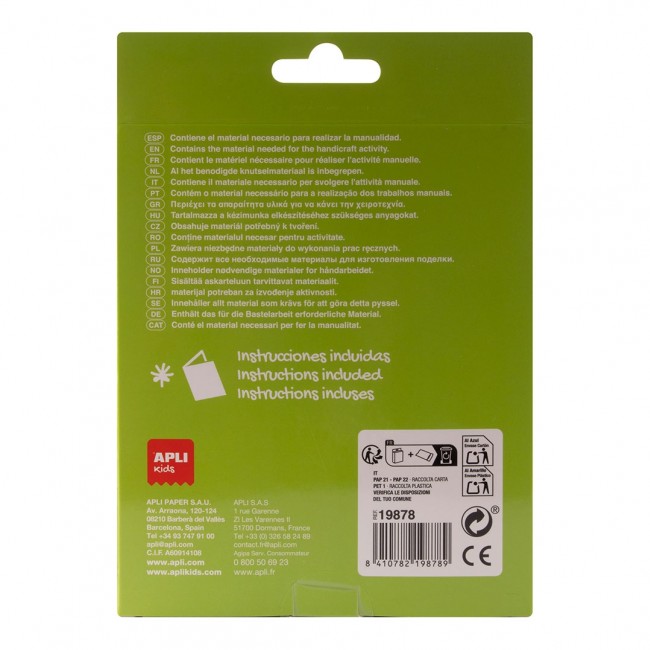 Zestaw kreatywny DIY Craft Kit Apli Kids - Jednorożec
