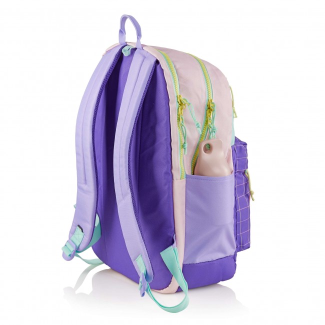 Plecak szkolny trzykomorowy Amsterdam Miquelrius - Rider Violet 28L