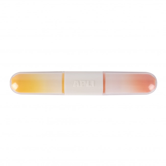 Dwustronne zakreślacze Apli Kids, 6 kolorów - 3 szt.