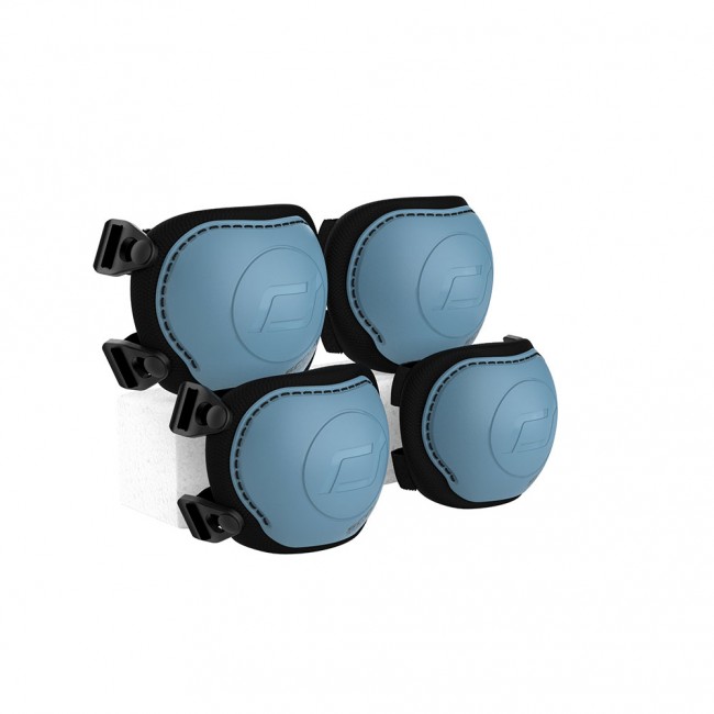 Zestaw ochraniaczy dla dzieci SCOOTANDRIDE XXS - Steel