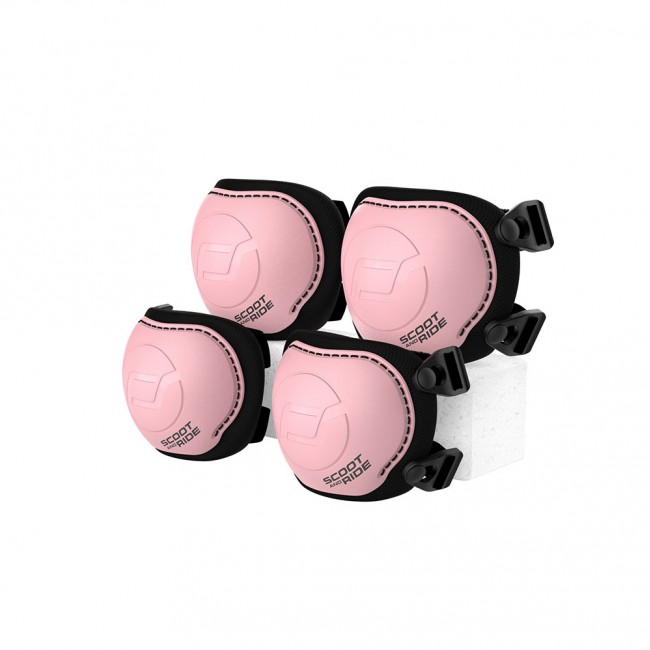 Zestaw ochraniaczy dla dzieci SCOOTANDRIDE XXS - Rose