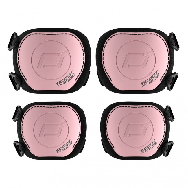 Zestaw ochraniaczy dla dzieci SCOOTANDRIDE XXS - Rose