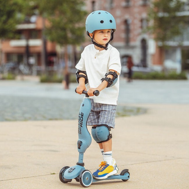 Zestaw ochraniaczy dla dzieci SCOOTANDRIDE S - Rose