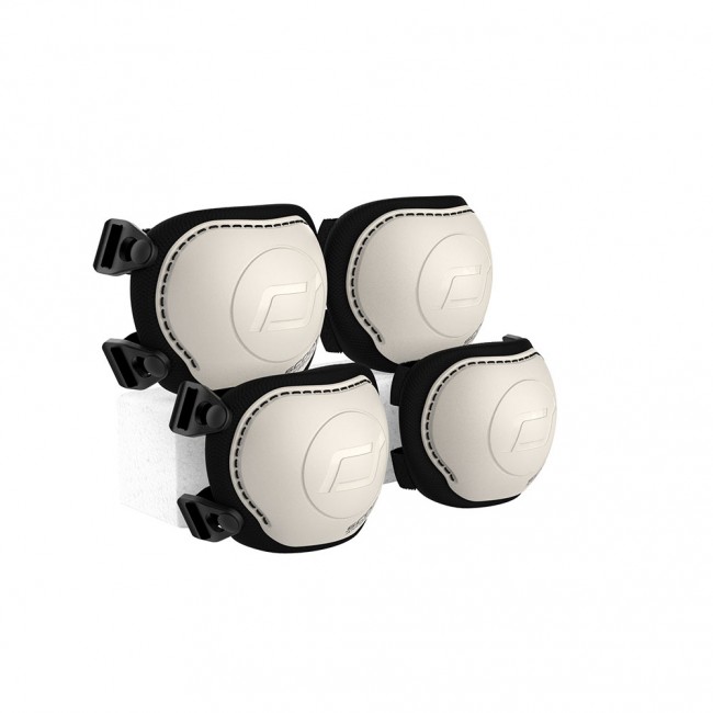 Zestaw ochraniaczy dla dzieci SCOOTANDRIDE S - Ash