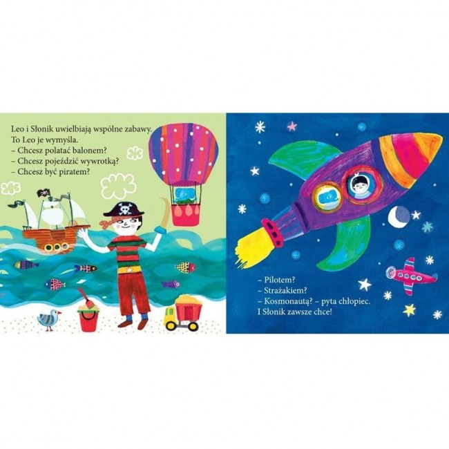 Książka "Małe historie o Słoniku T.1 Słoniku, gdzie jesteś?" Wydawnictwo Dwukropek