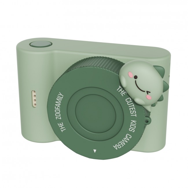 Aparat cyfrowy dla dzieci Full HD Urban Zoo The Zoofamily - Dinozaur zielony