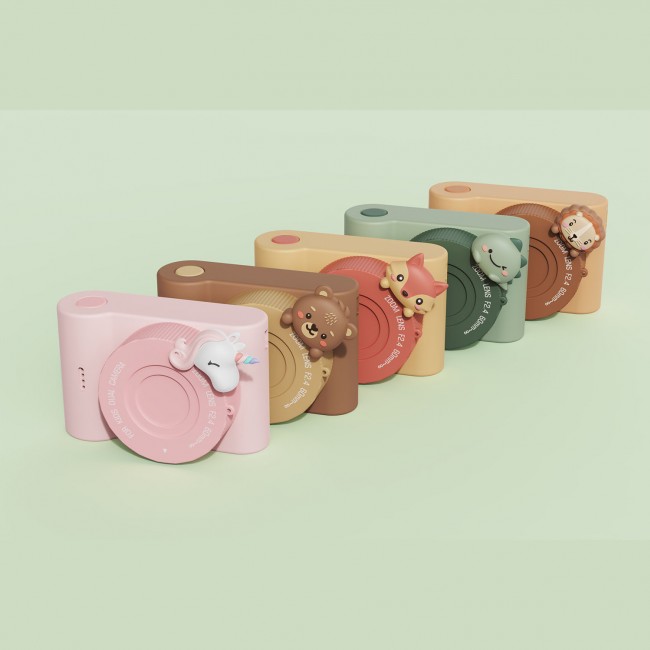 Aparat cyfrowy dla dzieci Full HD Urban Zoo The Zoofamily - Dinozaur zielony