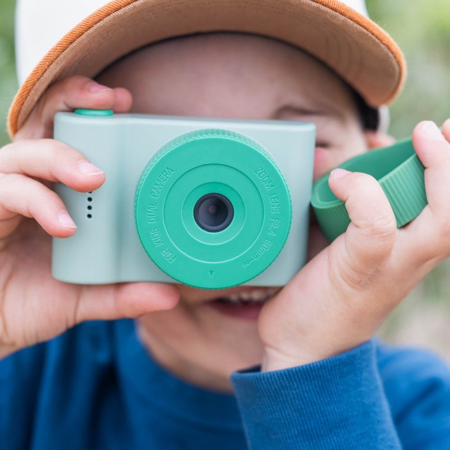 Aparat cyfrowy dla dzieci Full HD Urban Zoo The Zoofamily - Dinozaur zielony