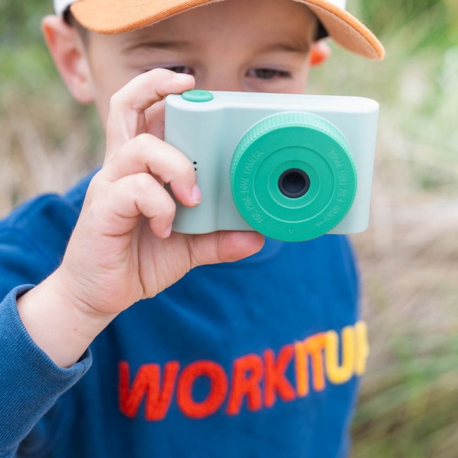 Aparat cyfrowy dla dzieci Full HD Urban Zoo The Zoofamily - Dinozaur zielony