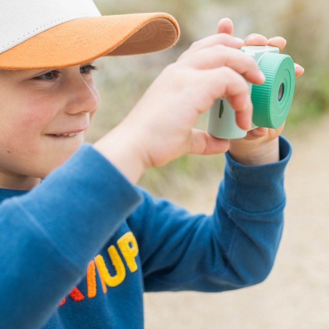 Aparat cyfrowy dla dzieci Full HD Urban Zoo The Zoofamily - Dinozaur zielony