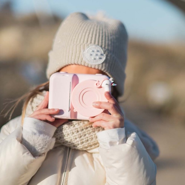 Aparat cyfrowy z drukarką dla dzieci Zoo Print The Zoofamily - Jednorożec