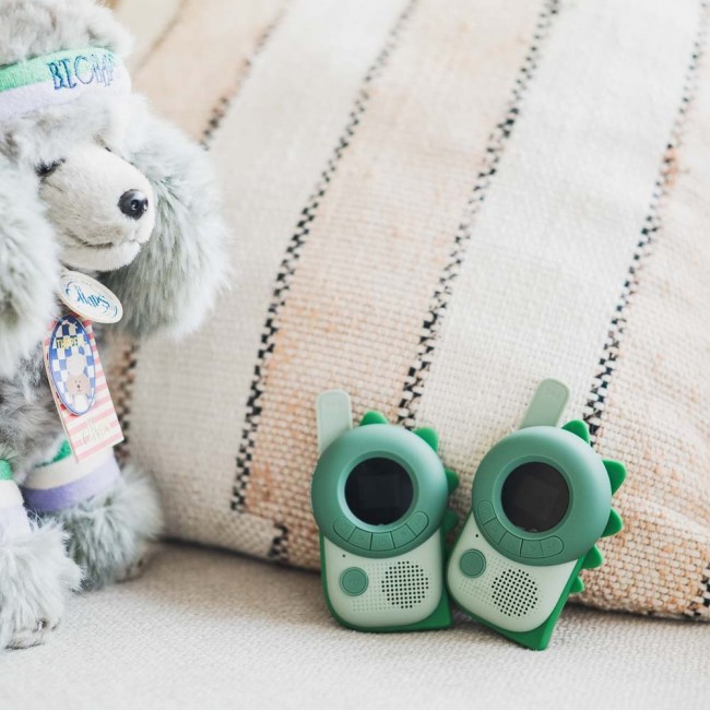 Walkie Talkie dla dzieci The Zoofamily - Dinozaur zielony