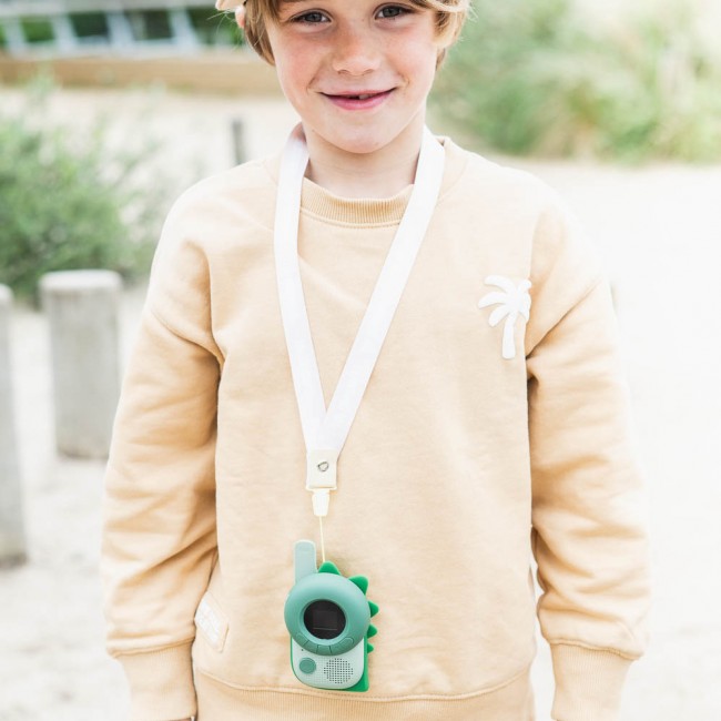 Walkie Talkie dla dzieci The Zoofamily - Dinozaur zielony
