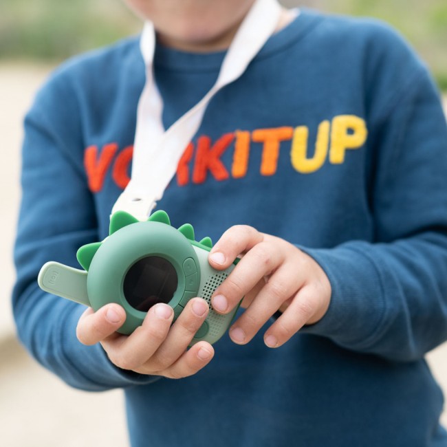 Walkie Talkie dla dzieci The Zoofamily - Dinozaur zielony