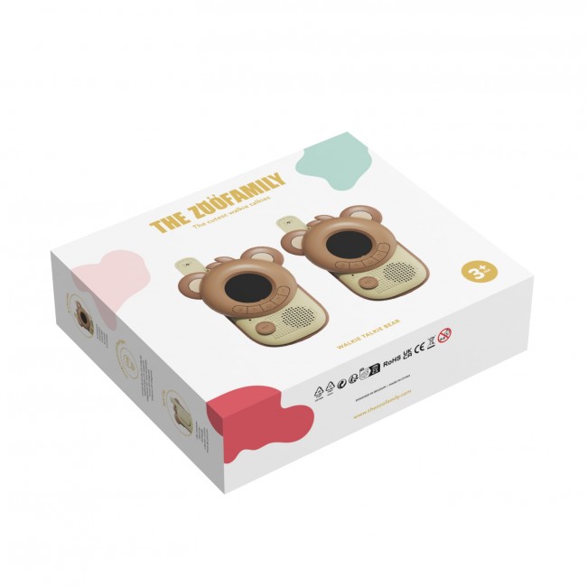 Walkie Talkie dla dzieci The Zoofamily - Miś