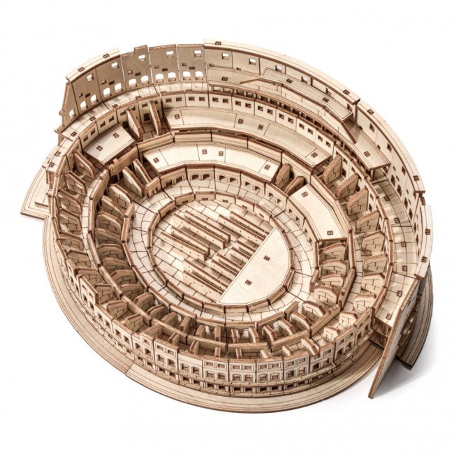 Drewniane Puzzle Model 3D Little Story - Koloseum