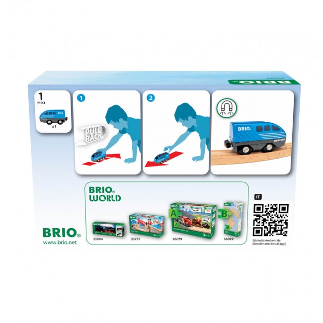 Pociąg Pull Back BRIO World
