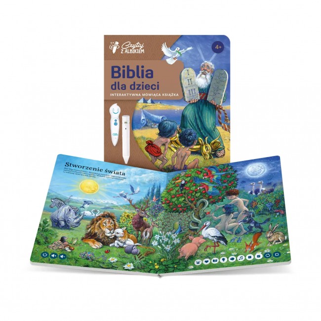 Książka Czytaj z Albikiem Albi - Biblia dla dzieci