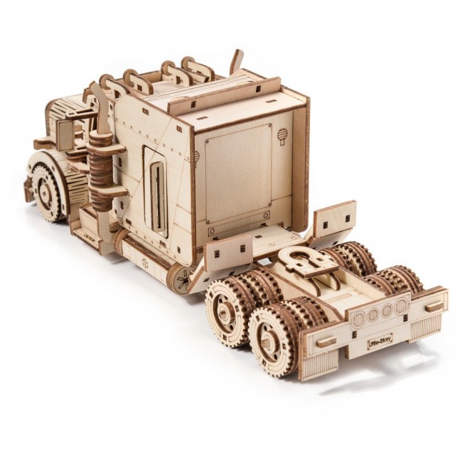 Drewniane Puzzle Model 3D Little Story - Ciężarówka