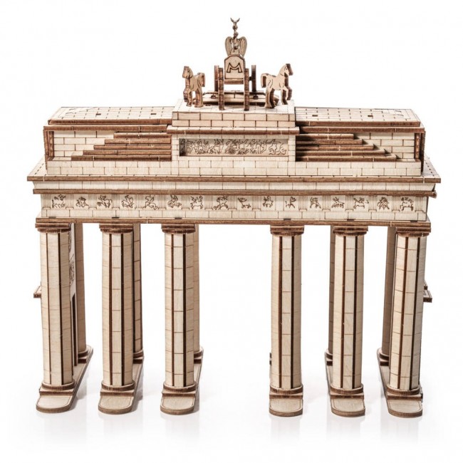 Drewniane Puzzle Model 3D Little Story - Brama Brandenburska