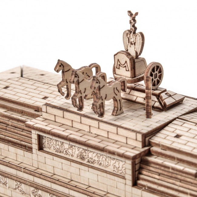Drewniane Puzzle Model 3D Little Story - Brama Brandenburska