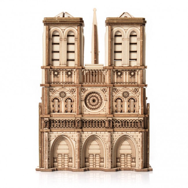 Drewniane Puzzle Model 3D Little Story - Notre-Dame