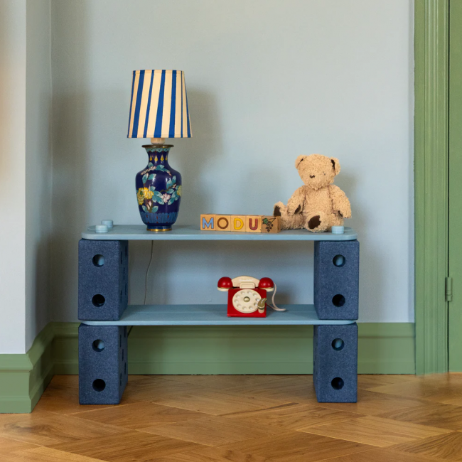 Deska balansująca MODU Beams - Deep Blue/Sky Blue 2 szt.