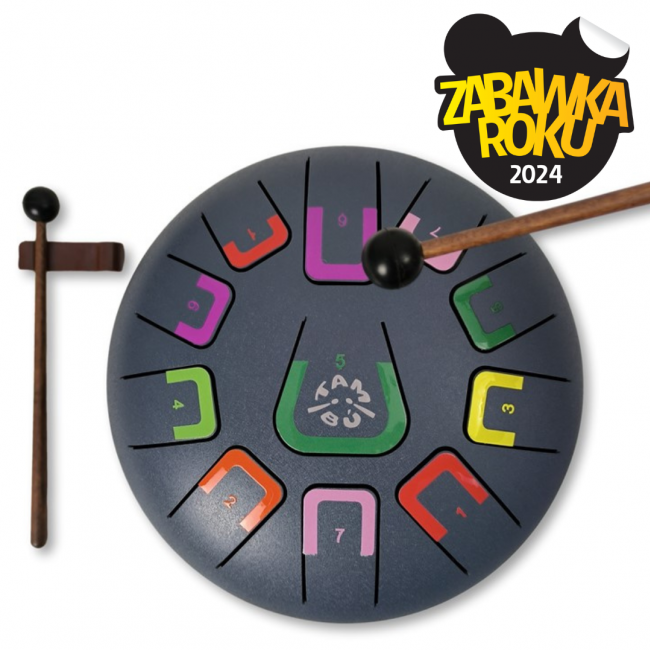 Bębenek językowy Tambu - Dark Blue Mat