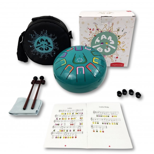 Bębenek językowy Tambu - Turquoise