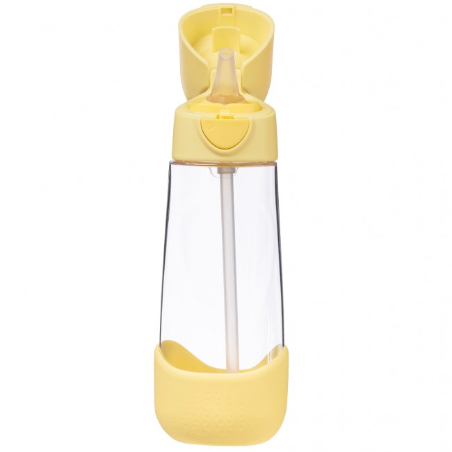 Tritanowa butelka ze słomką 600 ml B.box - Lemon Twist