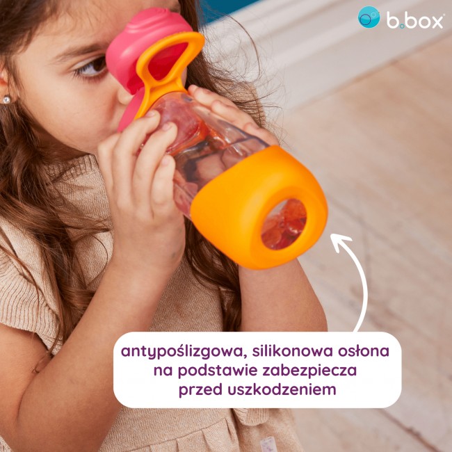 Sportowa butelka tritanowa 450 ml B.box - Lemon Twist