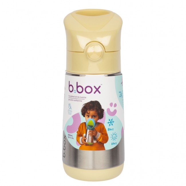 Termobutelka ze słomką 350 ml B. box - Lemon Twist