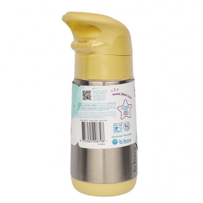 Termobutelka ze słomką 350 ml B. box - Lemon Twist