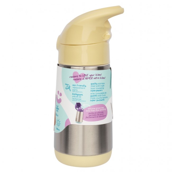 Termobutelka ze słomką 350 ml B. box - Lemon Twist