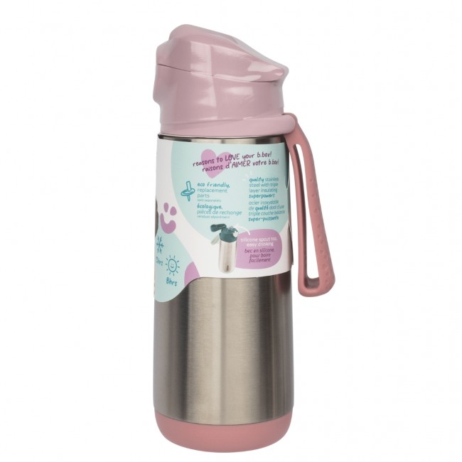 Butelka termiczna z ustnikiem sportowym 500 ml b. box - Blush Crush