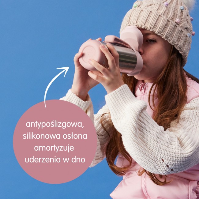 Butelka termiczna z ustnikiem sportowym 500 ml b. box - Blush Crush