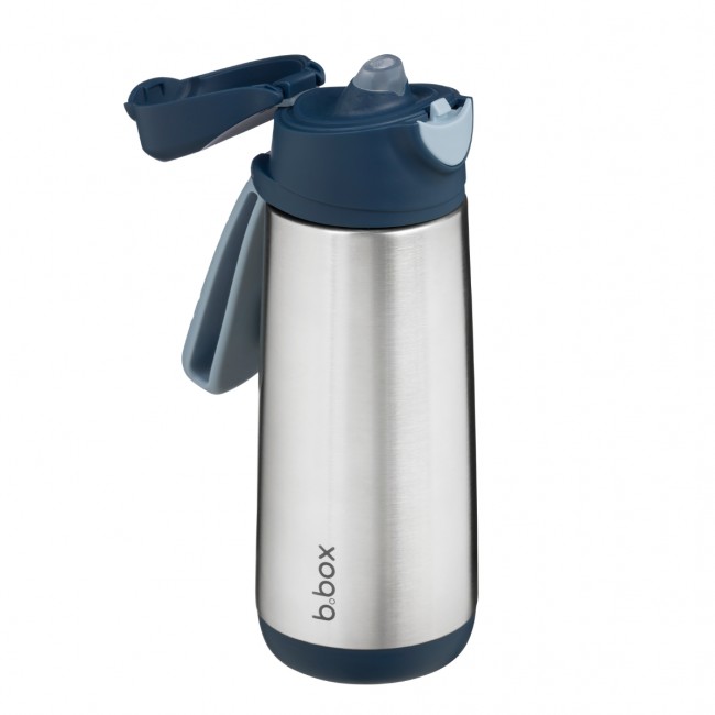 Butelka termiczna z ustnikiem sportowym 500 ml b. box - Midnight