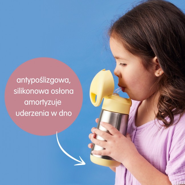 Termobutelka ze słomką 350 ml B. box - Chill Out