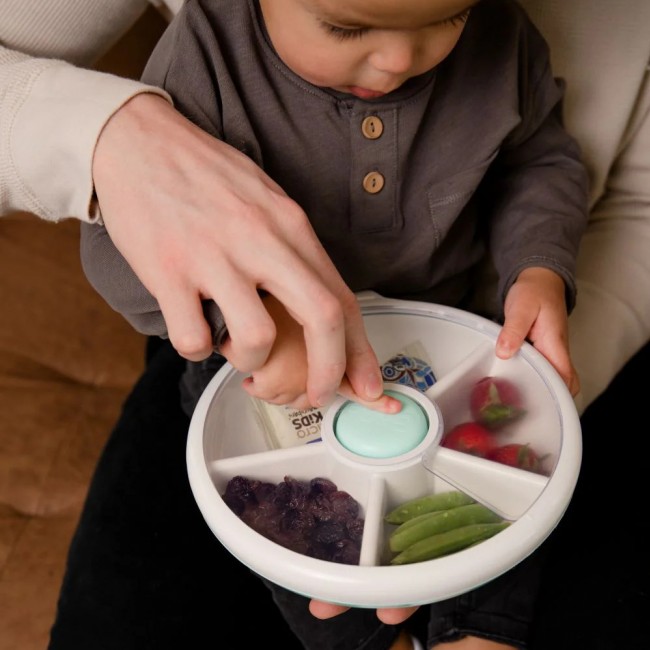 Duży pojemnik na przekąski Snack Spinner Gobe - Mint Green
