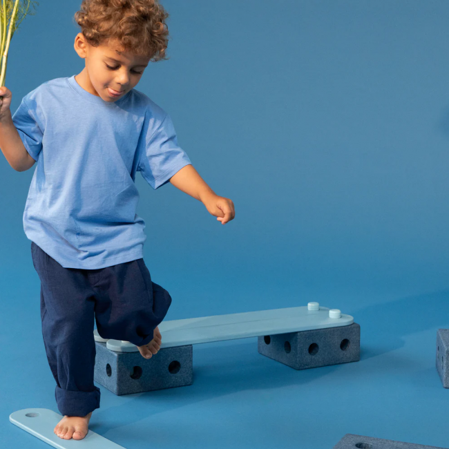 Zestaw Balance Track MODU - Deep Blue/Sky Blue