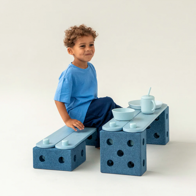 Zestaw Balance Track MODU - Deep Blue/Sky Blue