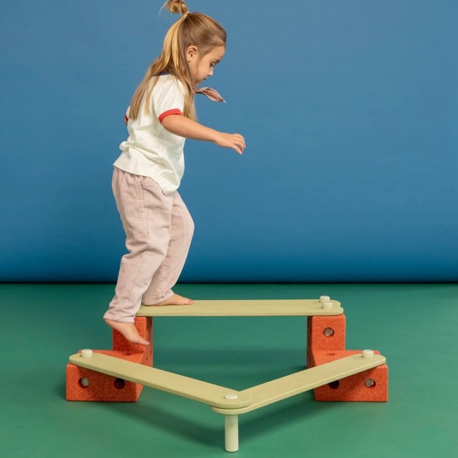 Zestaw Balance Track MODU - Burnt Orange/Dusty Green