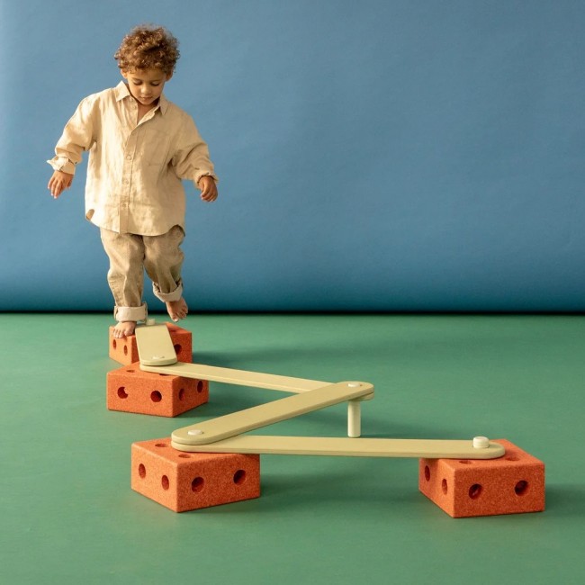 Zestaw Balance Track MODU - Burnt Orange/Dusty Green