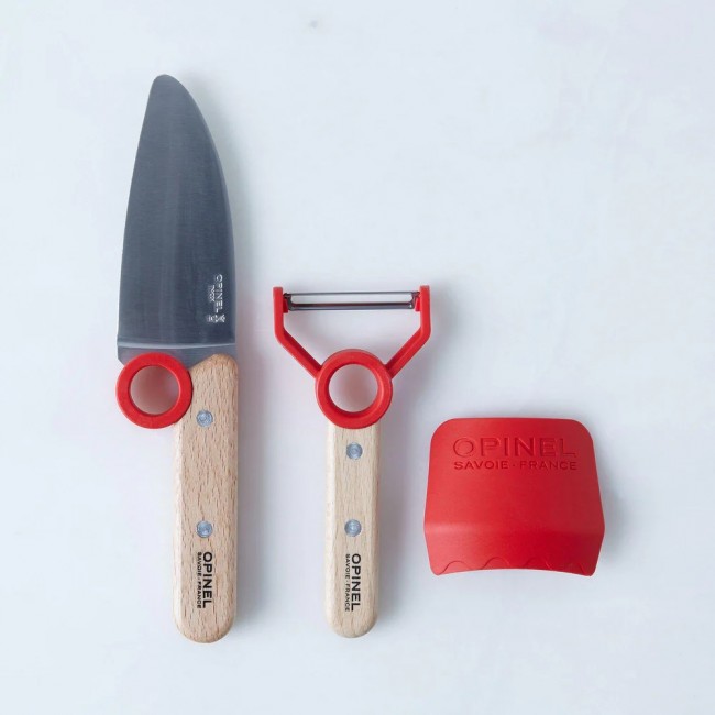 Zestaw szefa kuchni dla dzieci Opinel - Le Petit Chef Red